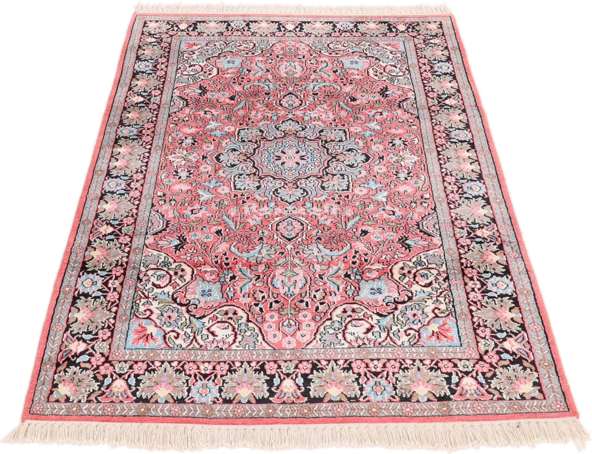 orientteppich-indien-181-x-123-cm-schurwolle-handgeknupft-1 Orientteppich 181 × 123 cm aus Wolle, handgeknüpft