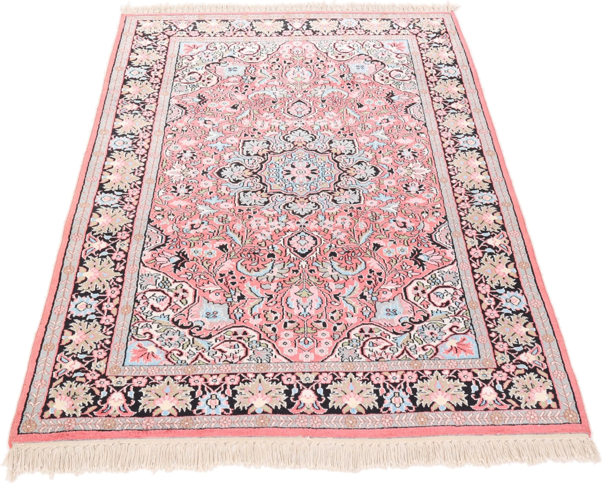 orientteppich-indien-181-x-123-cm-schurwolle-handgeknupft-2 Orientteppich 181 × 123 cm aus Wolle, handgeknüpft