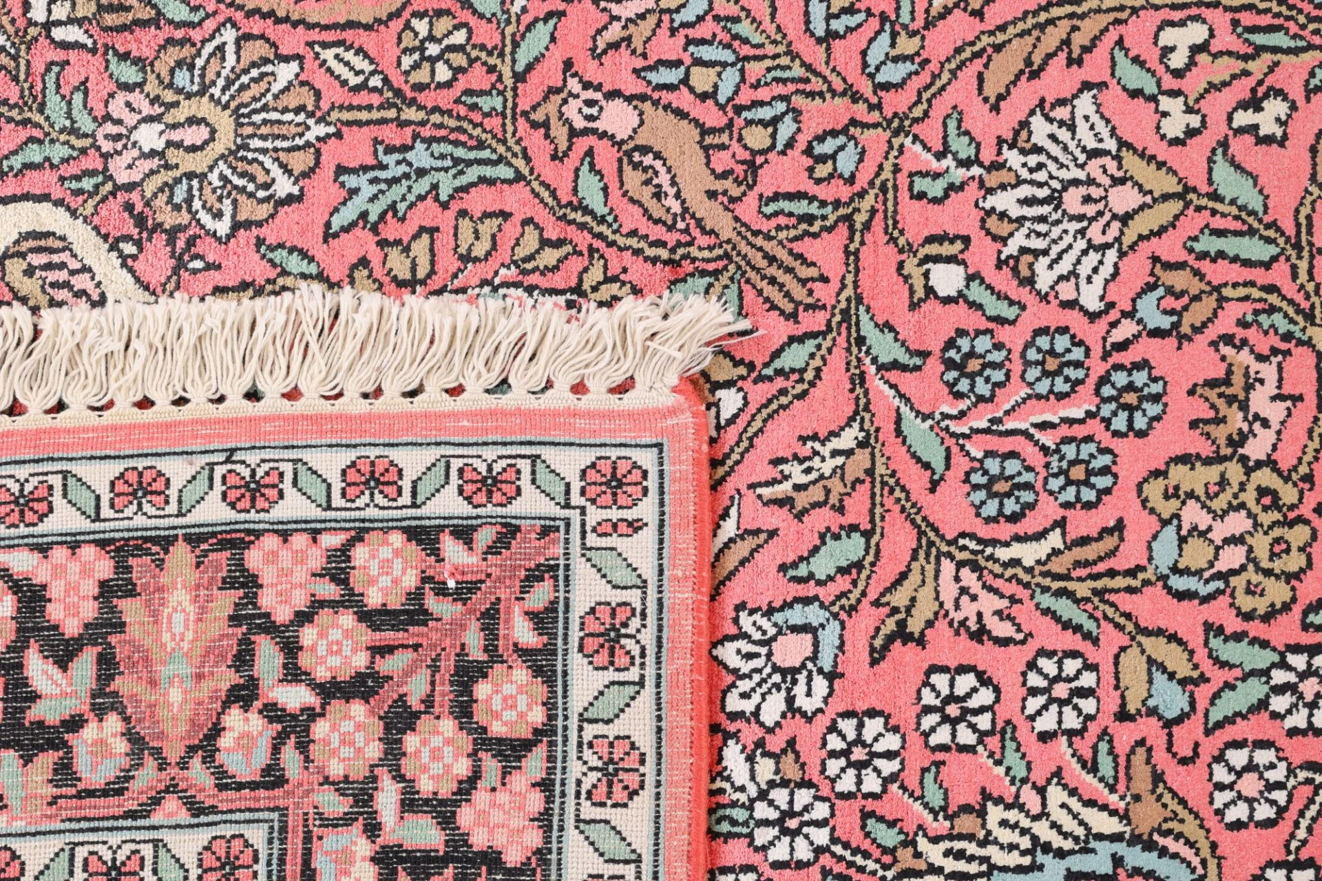 orientteppich-indien-193-x-123-cm-schurwolle-handgeknupft-14 Handgeknüpfter Orientteppich 193 × 123 cm