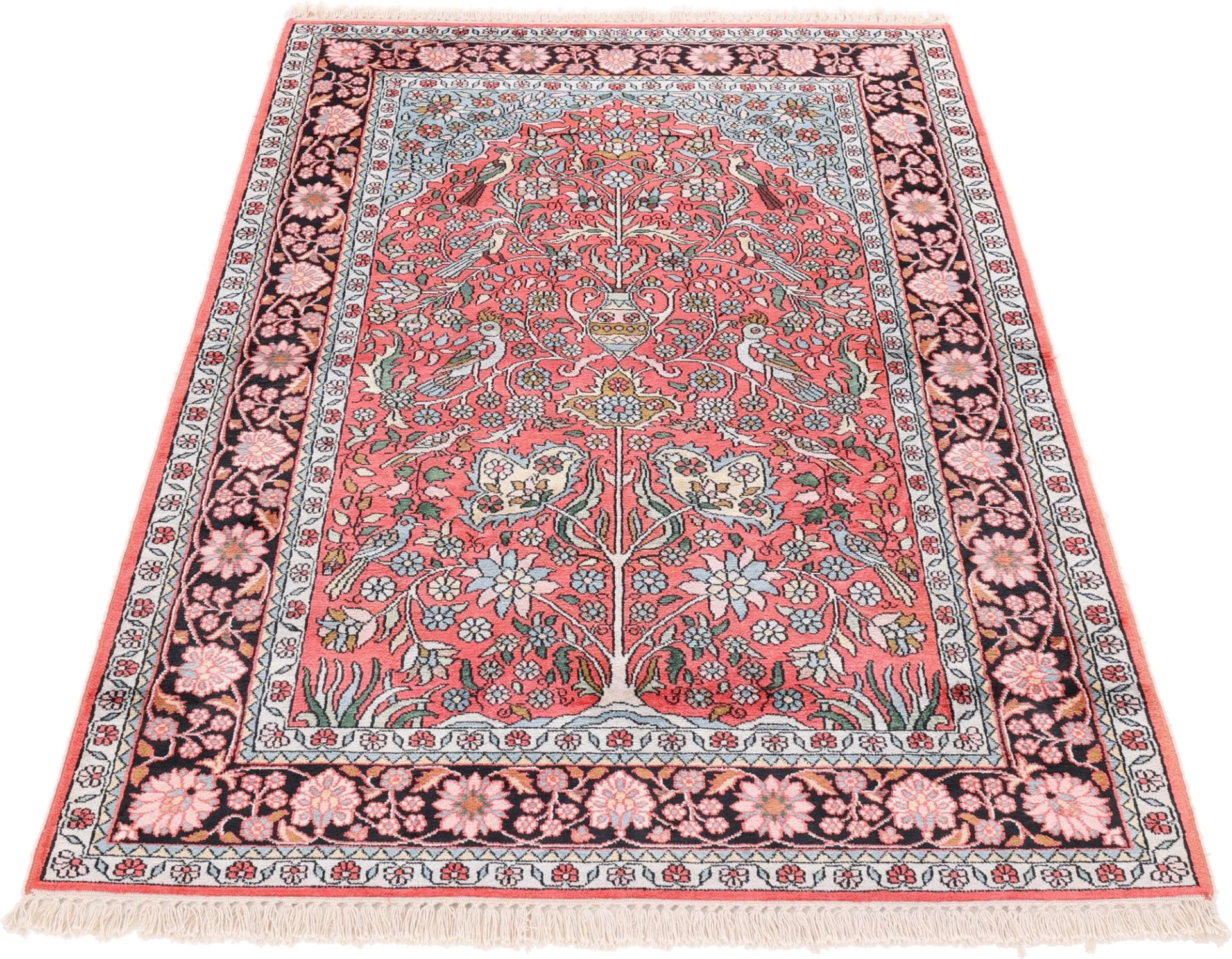 orientteppich-indien-184-x-120-cm-schurwolle-handgeknupft-7 Handgeknüpfter Orientteppich, 184 × 120 cm, Wolle