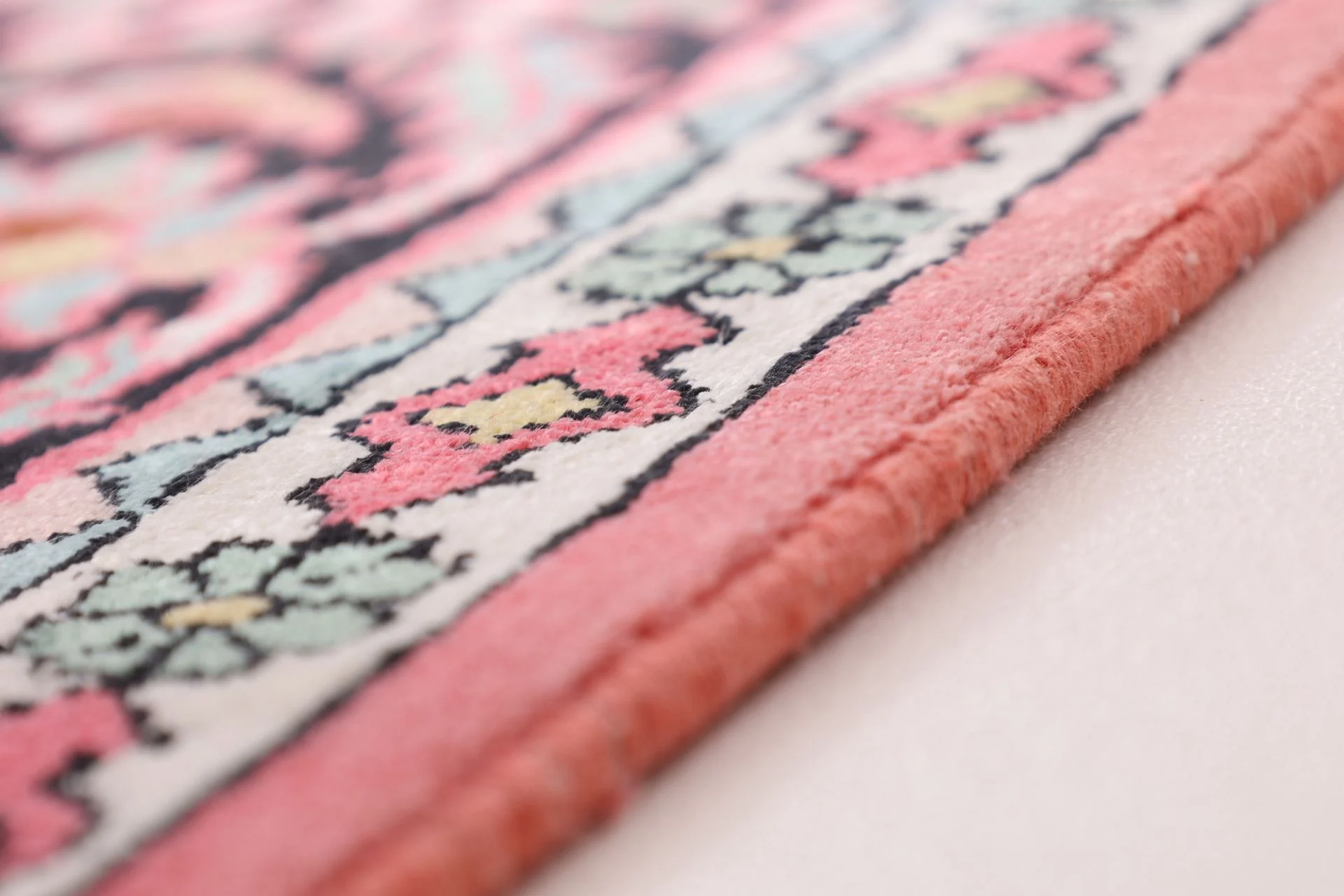 orientteppich-indien-190-x-128-cm-schurwolle-handgeknupft-21 Handgeknüpfter Orientteppich 190 × 128 cm