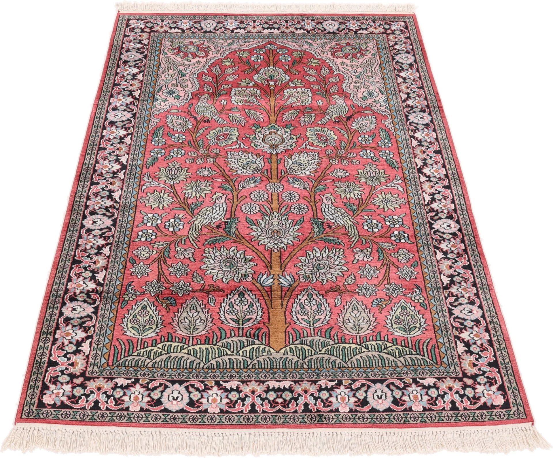 Handgeknüpfter Orientteppich, 180 × 121 cm, Wolle