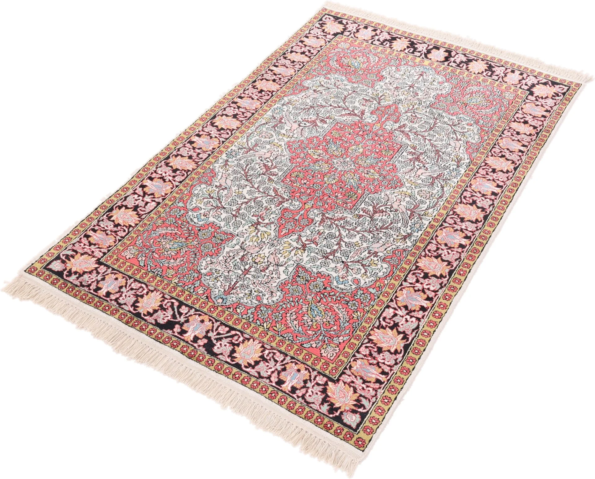 orientteppich-indien-193-x-120-cm-schurwolle-handgeknupft-14 Handgeknüpfter Orientteppich, 193 × 120 cm, Wolle