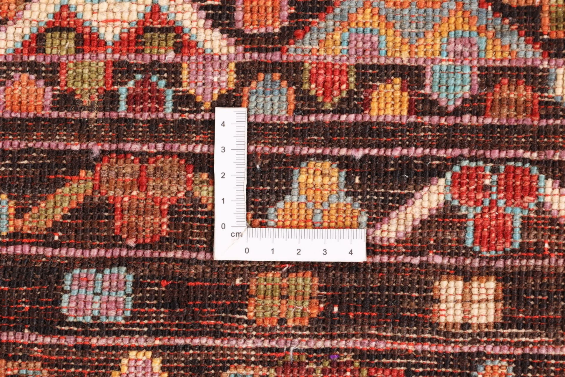 Handgeknüpfter Samarkand Orientteppich, 84 × 311 cm, Wolle