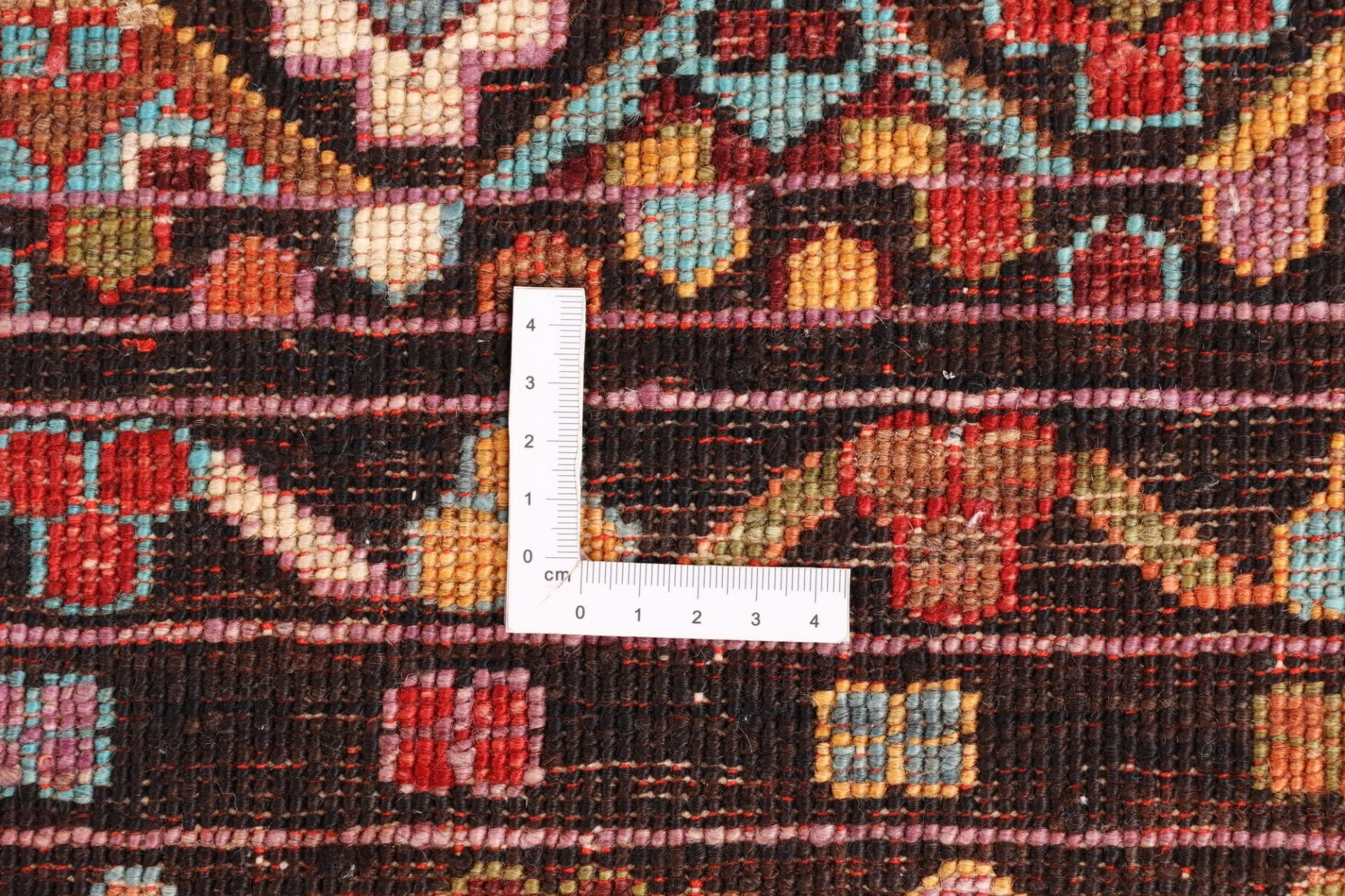 Handgeknüpfter Samarkand Orientteppich, 84 × 312 cm, Wolle