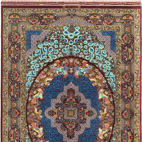 Silk rug